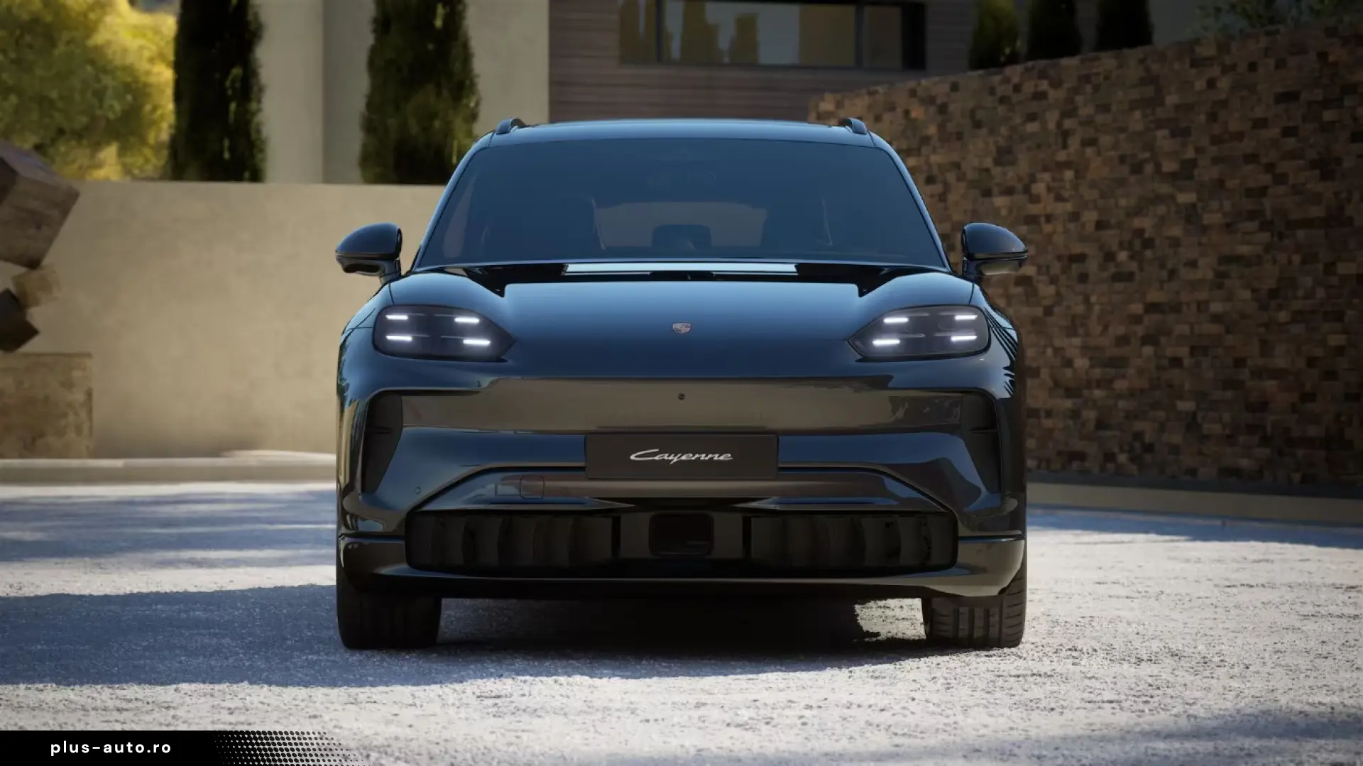 Porsche Cayenne Electric  HA-Lenkung  HD-Matrix