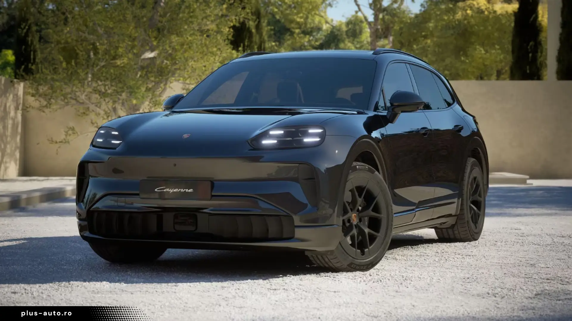 Porsche Cayenne Electric  HA-Lenkung  HD-Matrix