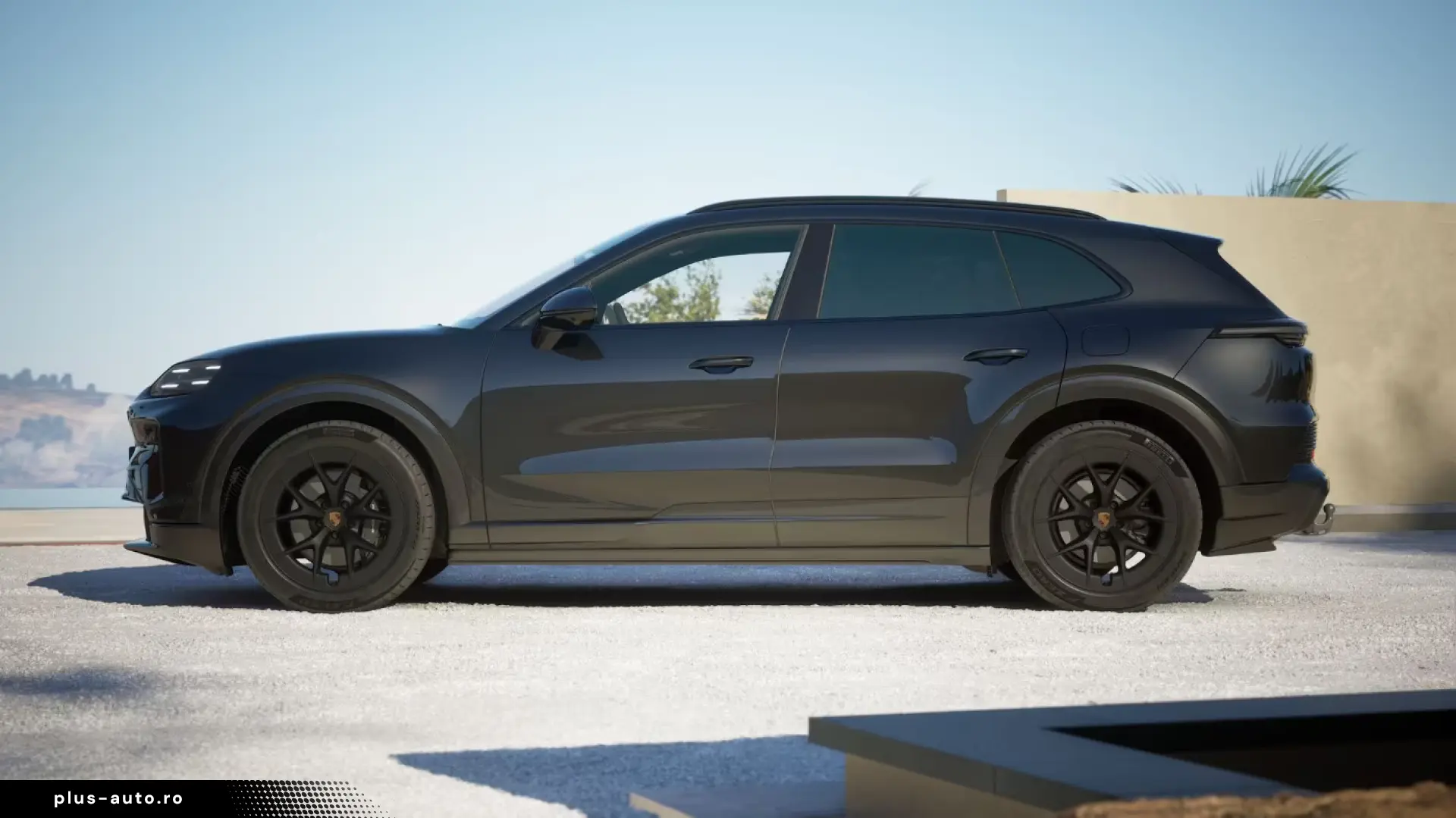Porsche Cayenne Electric  HA-Lenkung  HD-Matrix