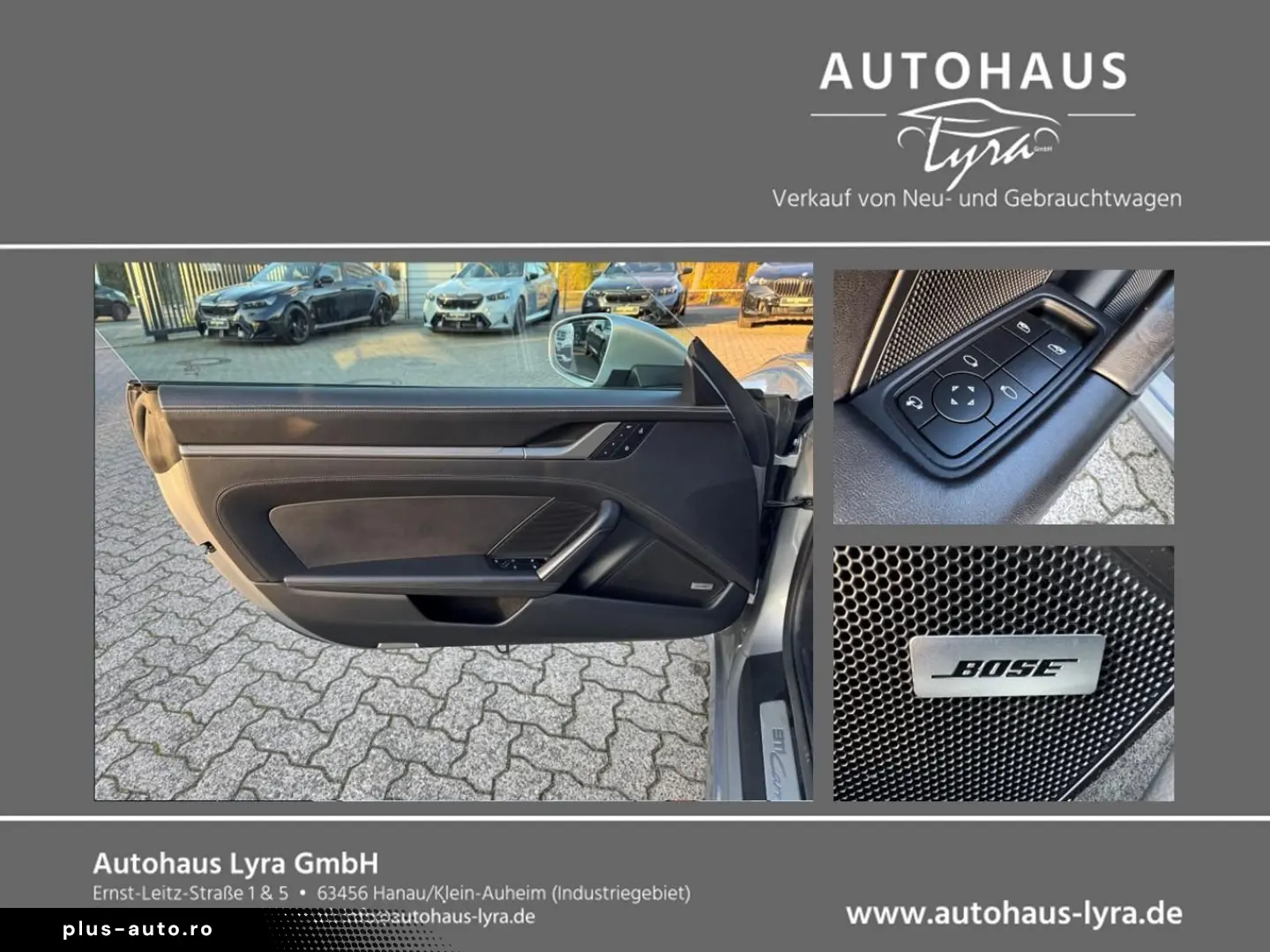 PORSCHE 992 4S Carrera 4S SPORT-CHRONO BOSE SPORT-ABGAS