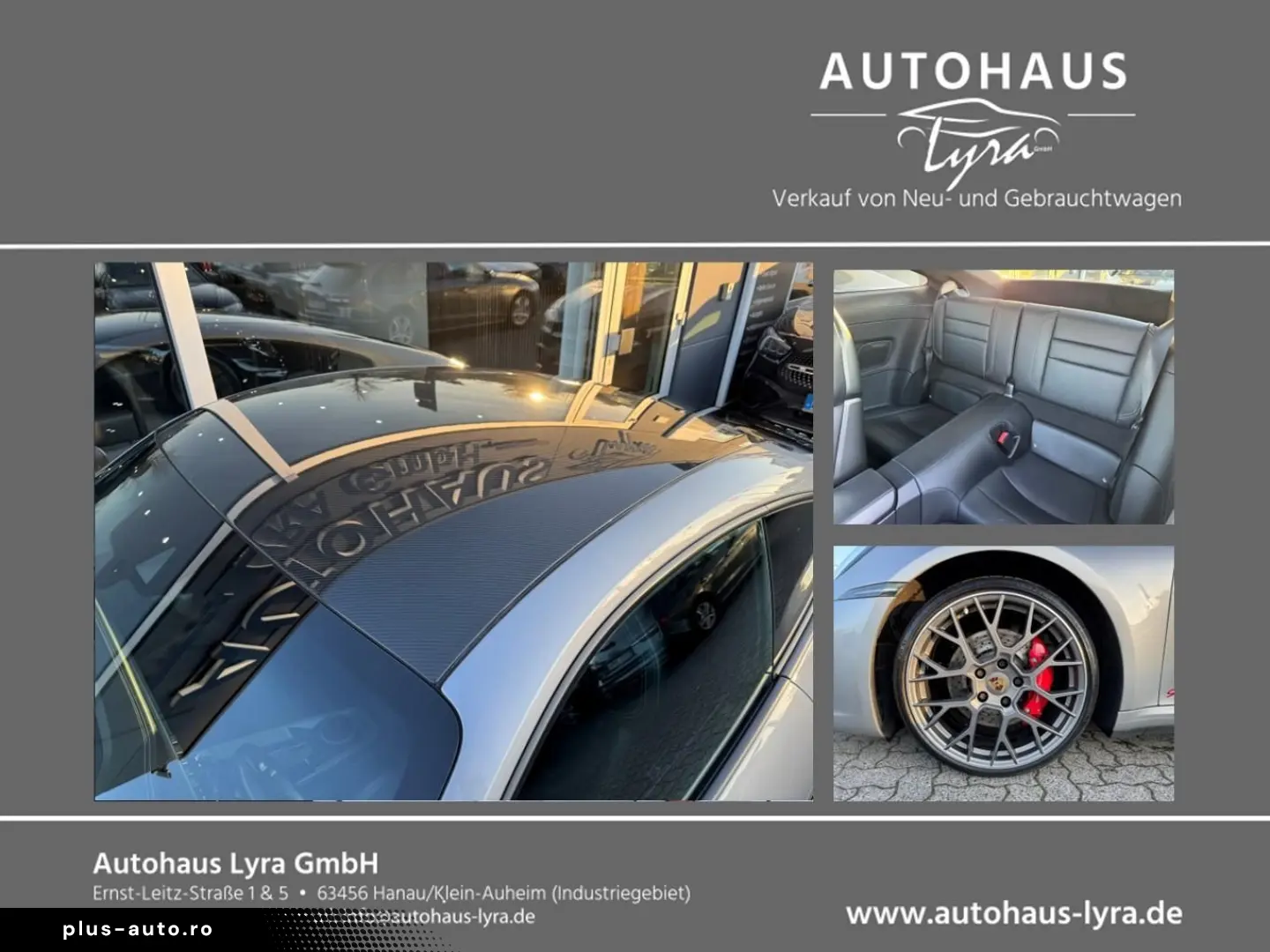 PORSCHE 992 4S Carrera 4S SPORT-CHRONO BOSE SPORT-ABGAS