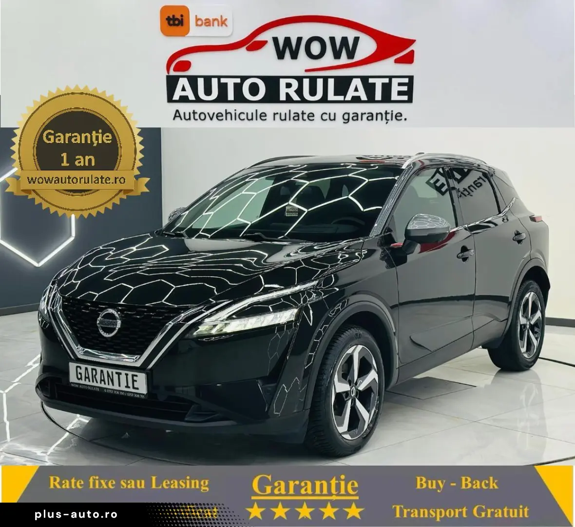 NISSAN Qashqai 2021 1.3i E6 MHEV Garantie 12 Luni Rate Avans