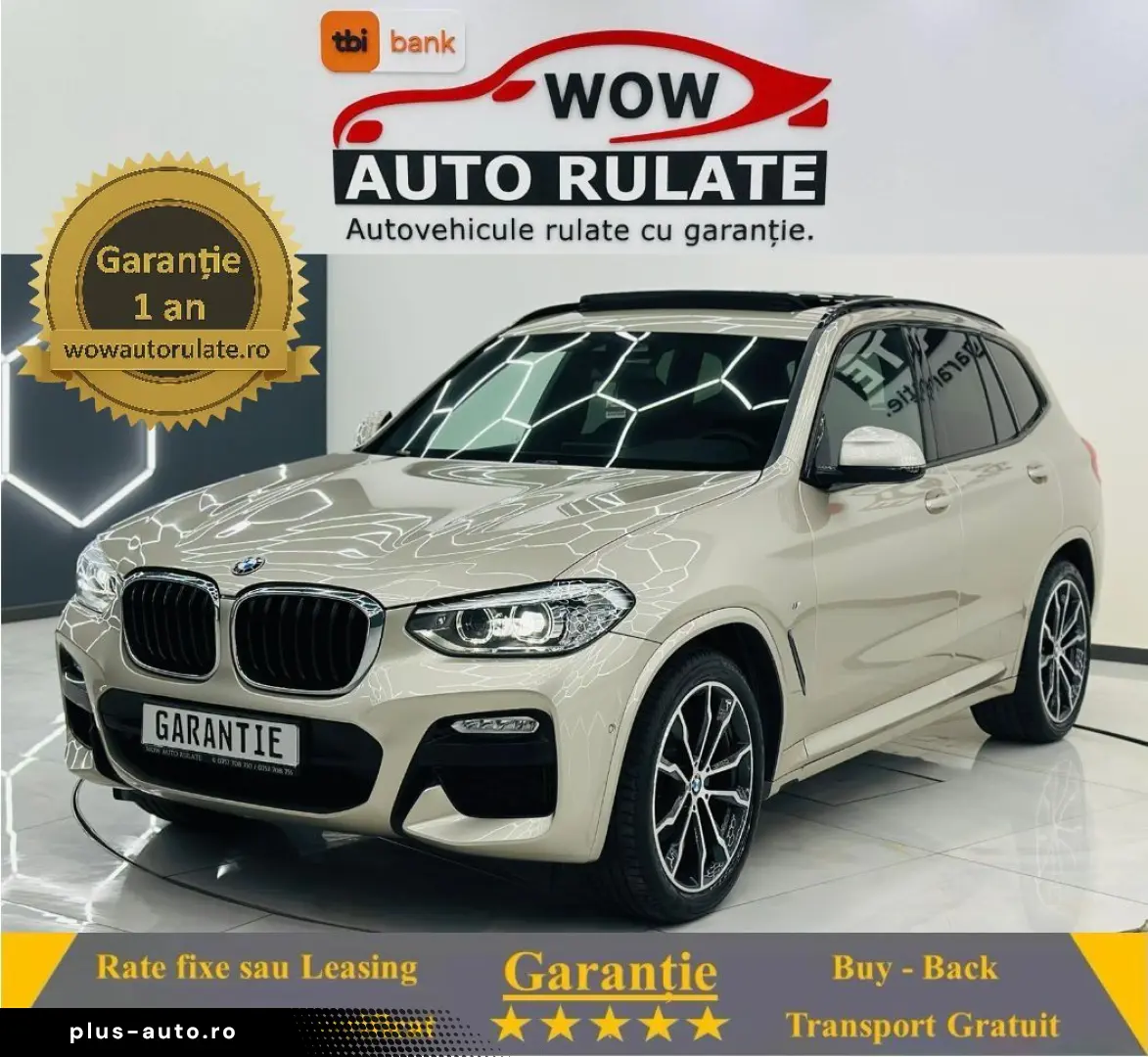 BMW X3 2018 2.0D E6 4x4 Garantie 12 Luni Rate Avans 0 Doar C