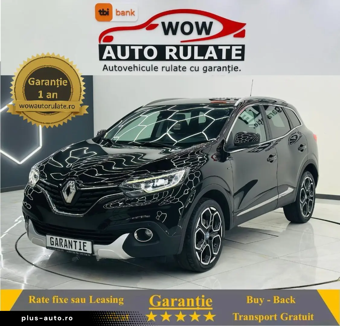 RENAULT KADJAR 2018 1.2i E6 Garantie 12 Luni Rate Avans 0 Do