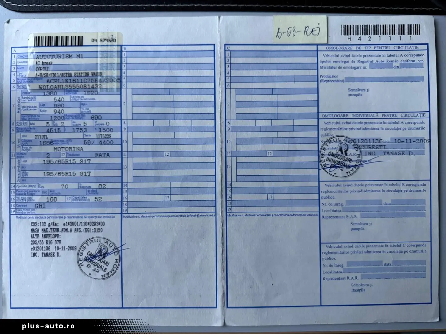 Opel Astra Gen-H-2004-2010