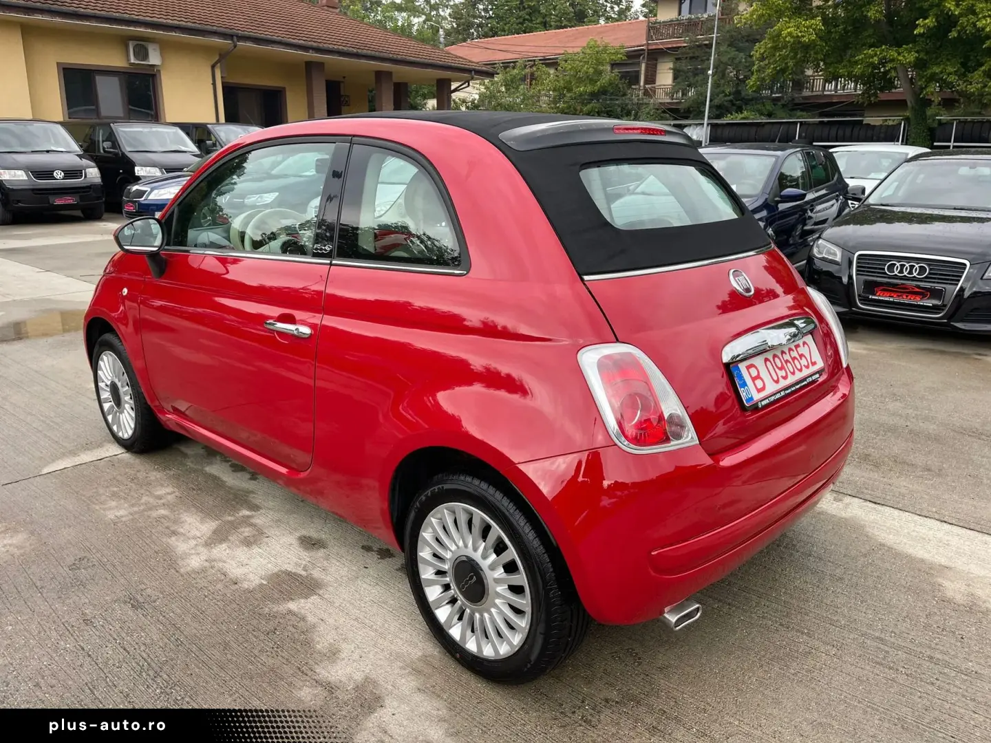 Fiat 500 Cabrio 1.2i    Vindem in Rate Avans Zero cu Buletin