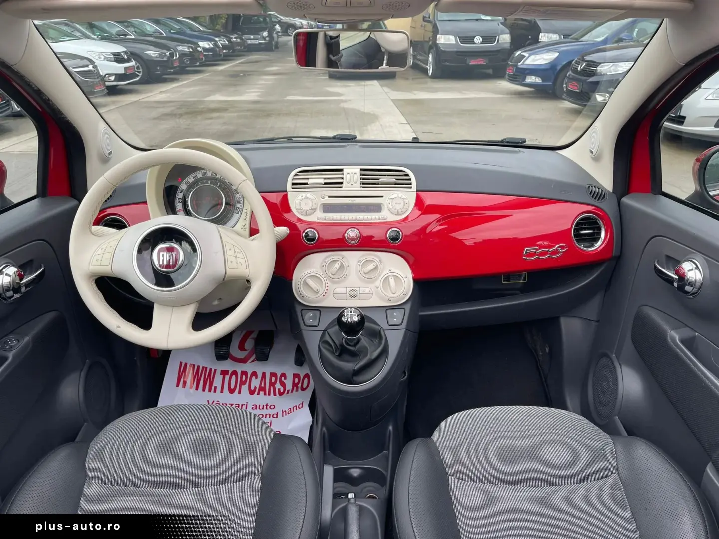 Fiat 500 Cabrio 1.2i    Vindem in Rate Avans Zero cu Buletin