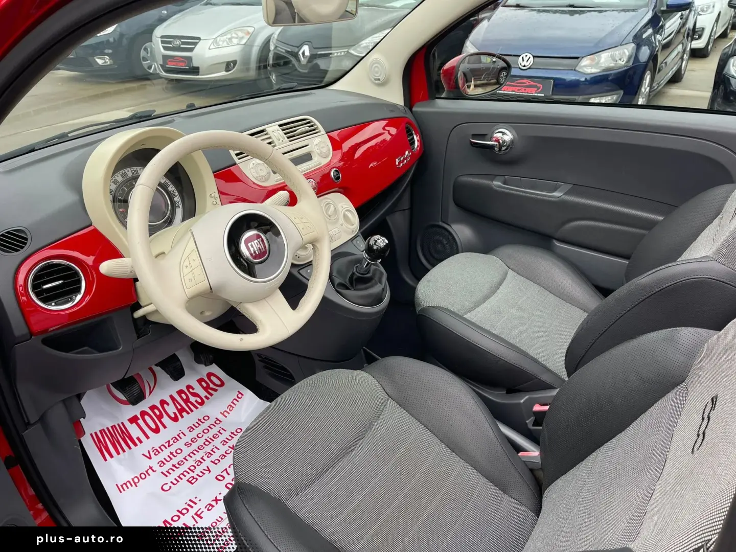 Fiat 500 Cabrio 1.2i    Vindem in Rate Avans Zero cu Buletin