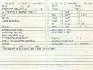 LAMBORGHINI Urus S  Performante Interieur  Carbon   Keramik
