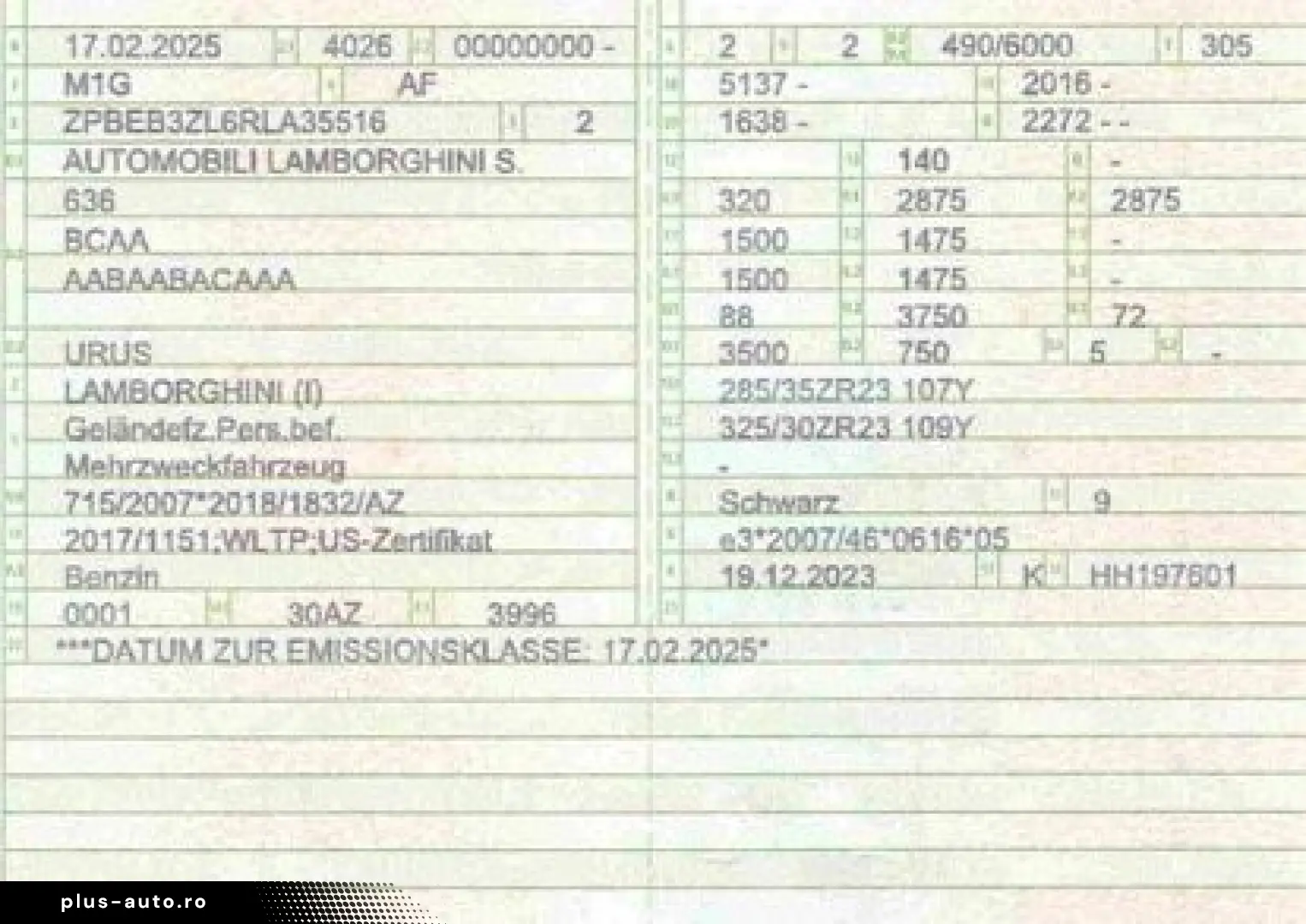 LAMBORGHINI Urus S  Performante Interieur  Carbon   Keramik