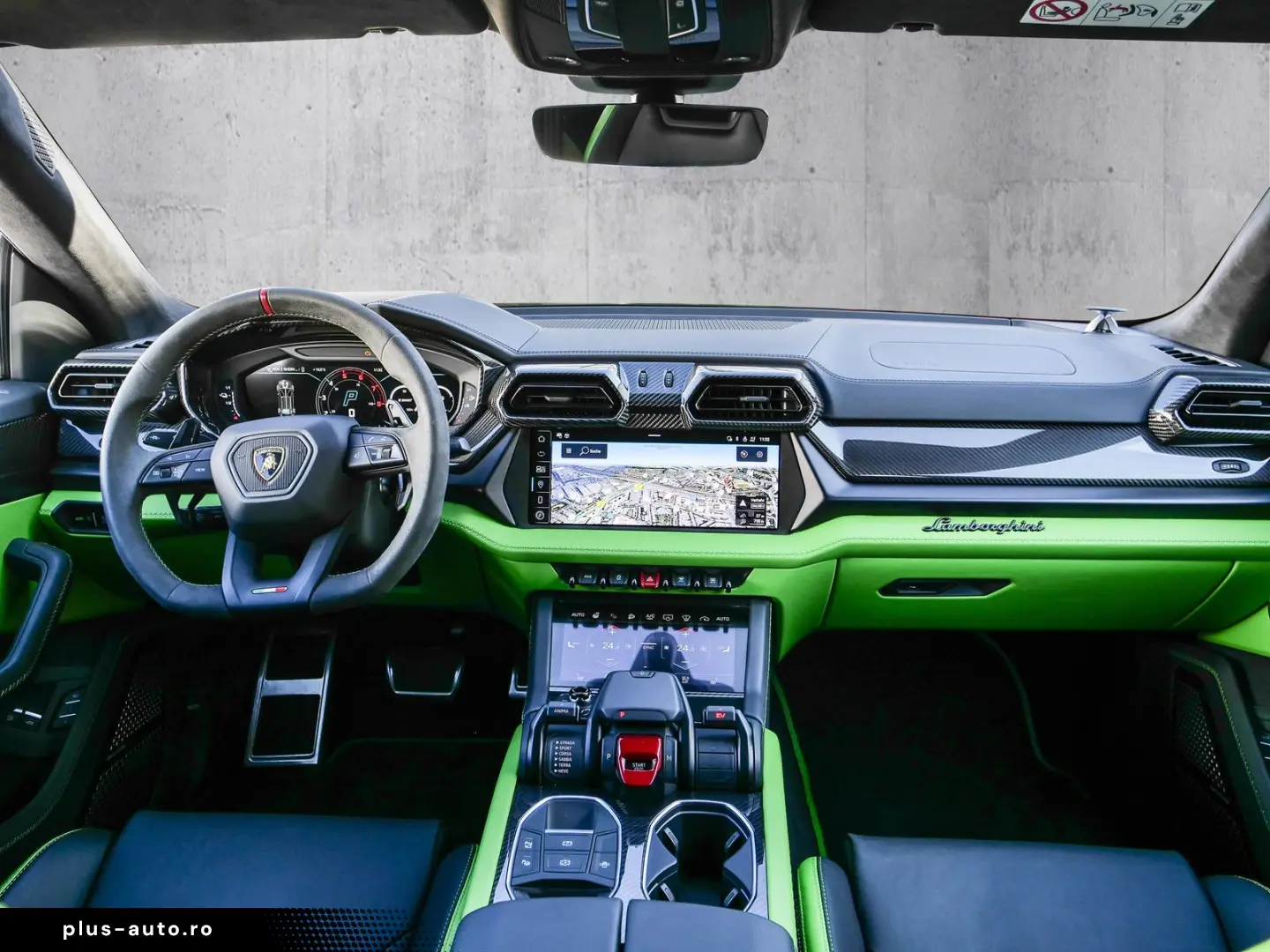 LAMBORGHINI Urus SE Verde Selvans  Big Interior Carbon Pack