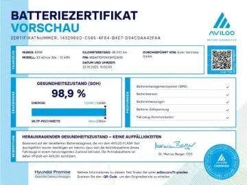 BMW X3 xDrive 30e Kamera Navi Plus LED Sportsitze St