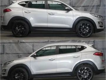 Hyundai Tucson blue 1.6