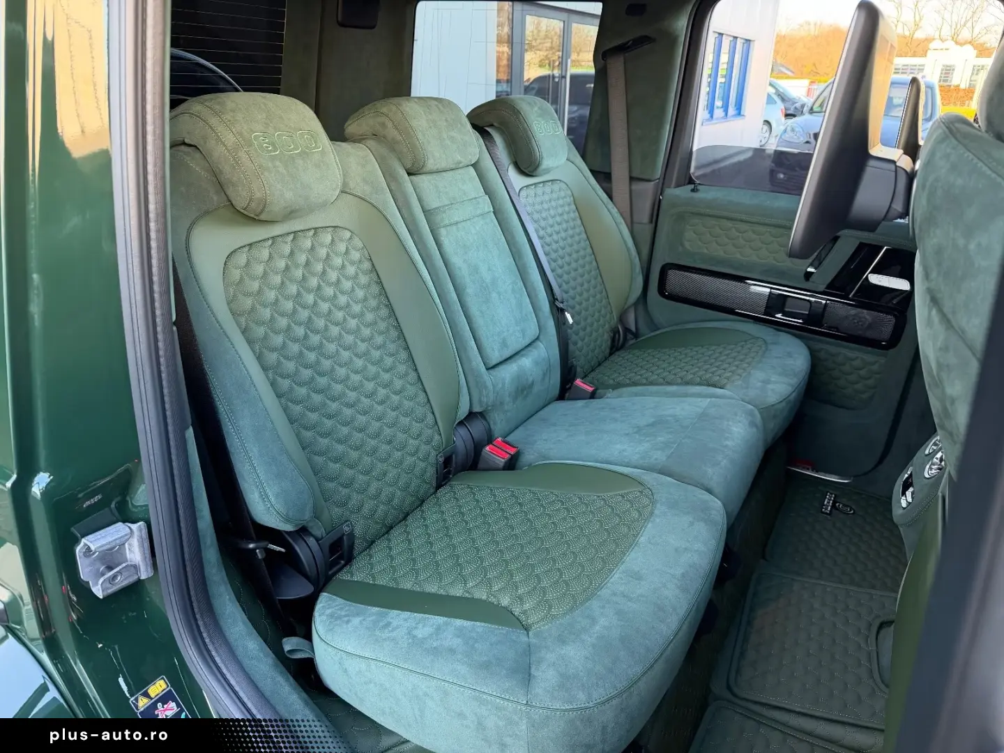 Mercedes Benz G63AMG B800 Brabus Deep Green Solid