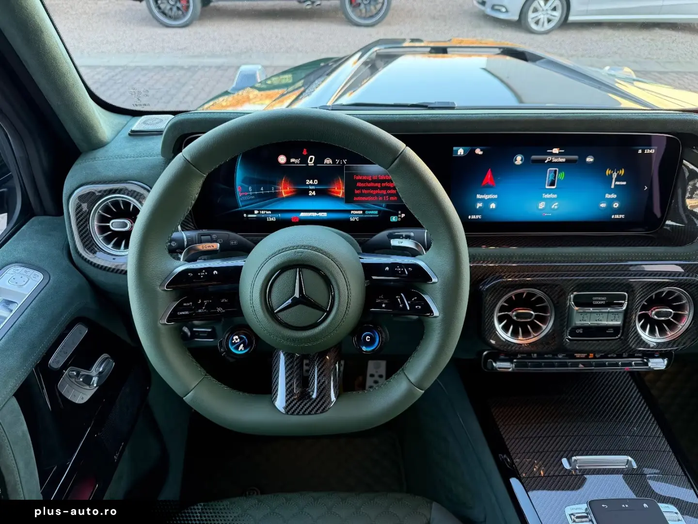 Mercedes Benz G63AMG B800 Brabus Deep Green Solid