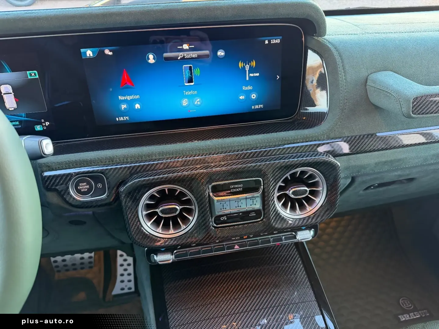 Mercedes Benz G63AMG B800 Brabus Deep Green Solid