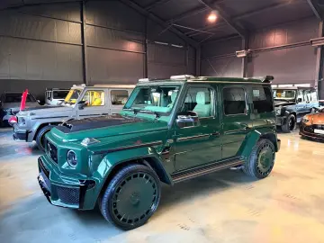 Mercedes Benz G63AMG B800 Brabus Deep Green Solid