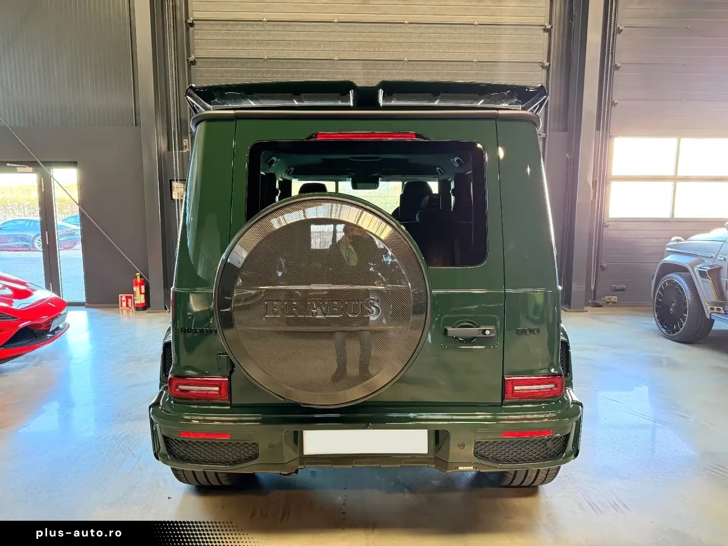Mercedes Benz G63AMG B800 Brabus Deep Green Solid