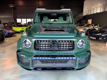 Mercedes Benz G63AMG B800 Brabus Deep Green Solid