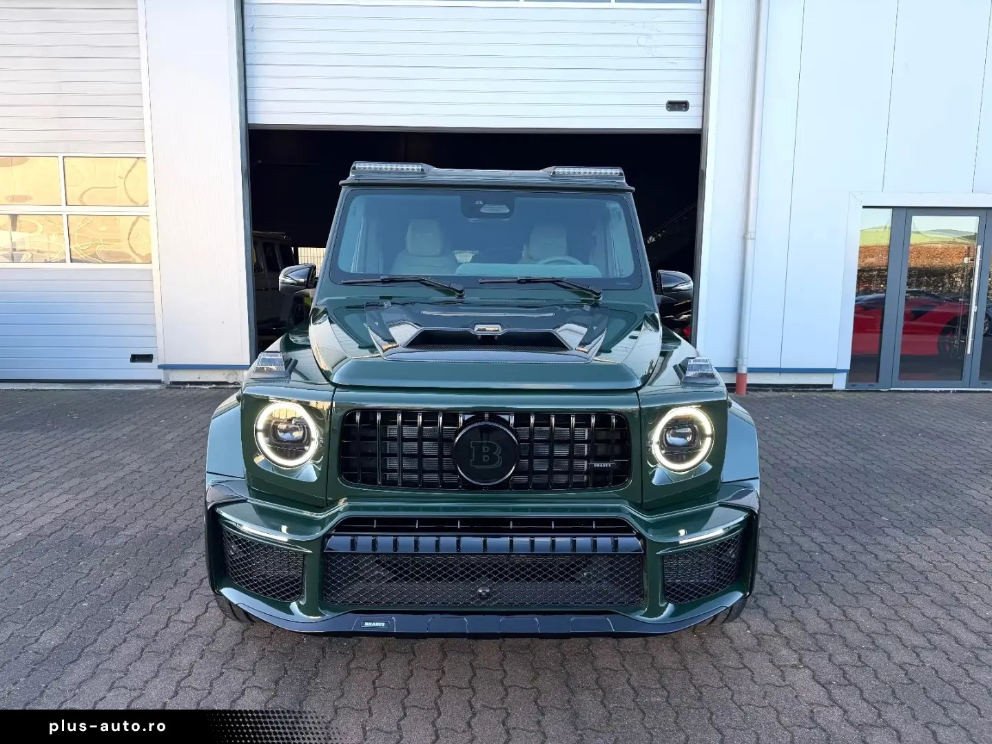 Mercedes Benz G63AMG B800 Brabus Deep Green Solid
