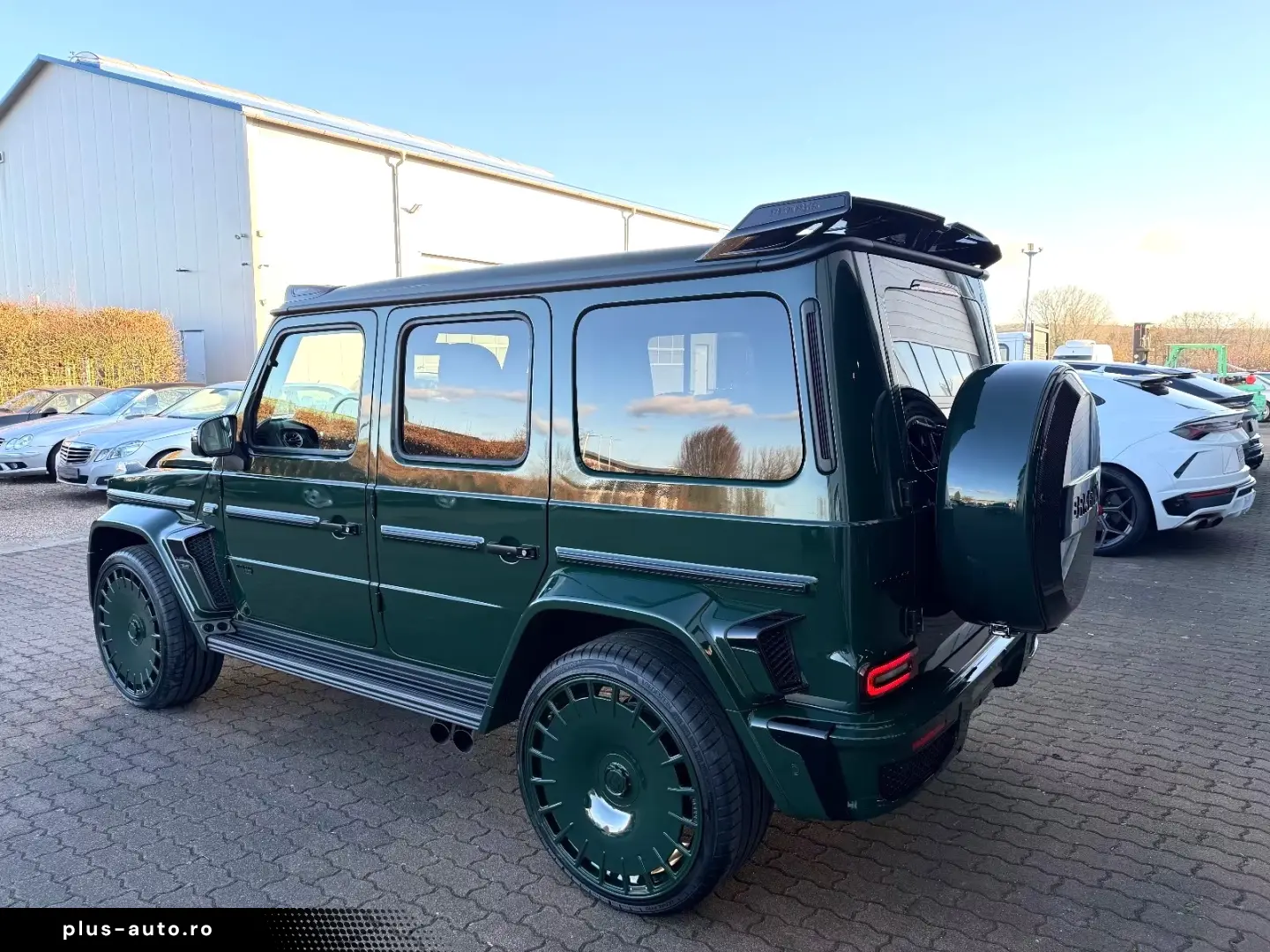 Mercedes Benz G63AMG B800 Brabus Deep Green Solid