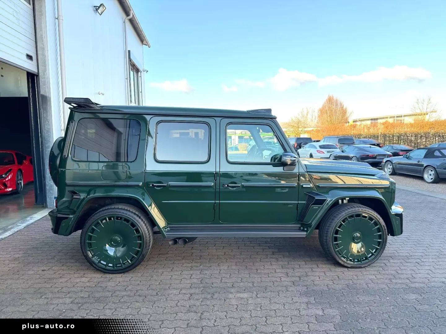Mercedes Benz G63AMG B800 Brabus Deep Green Solid