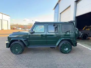 Mercedes Benz G63AMG B800 Brabus Deep Green Solid