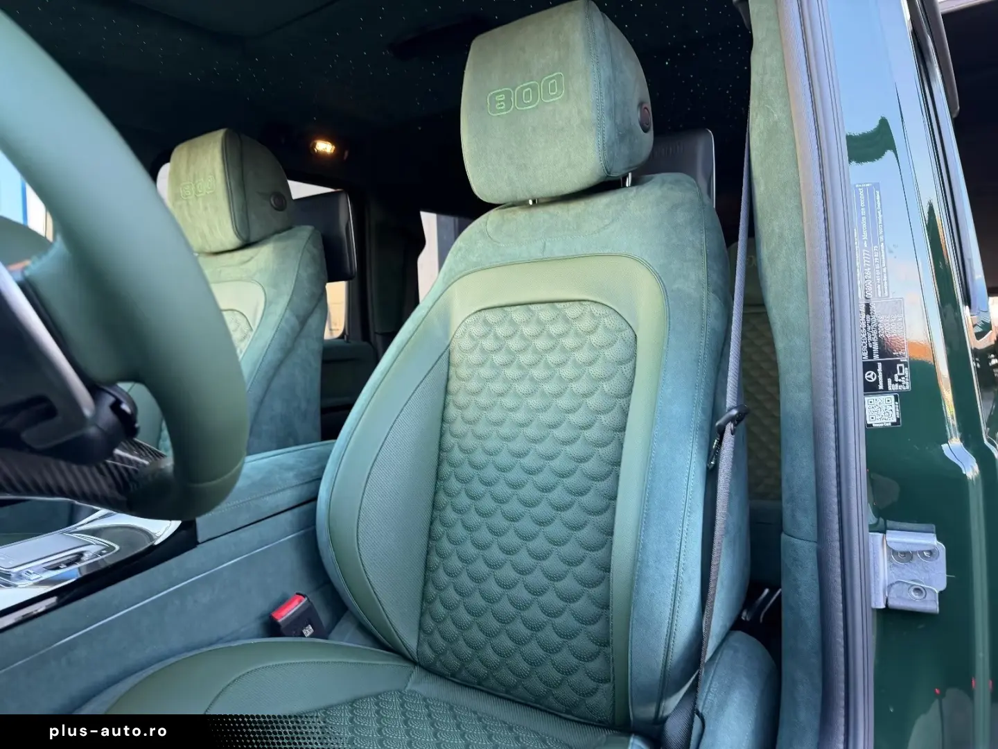 Mercedes Benz G63AMG B800 Brabus Deep Green Solid