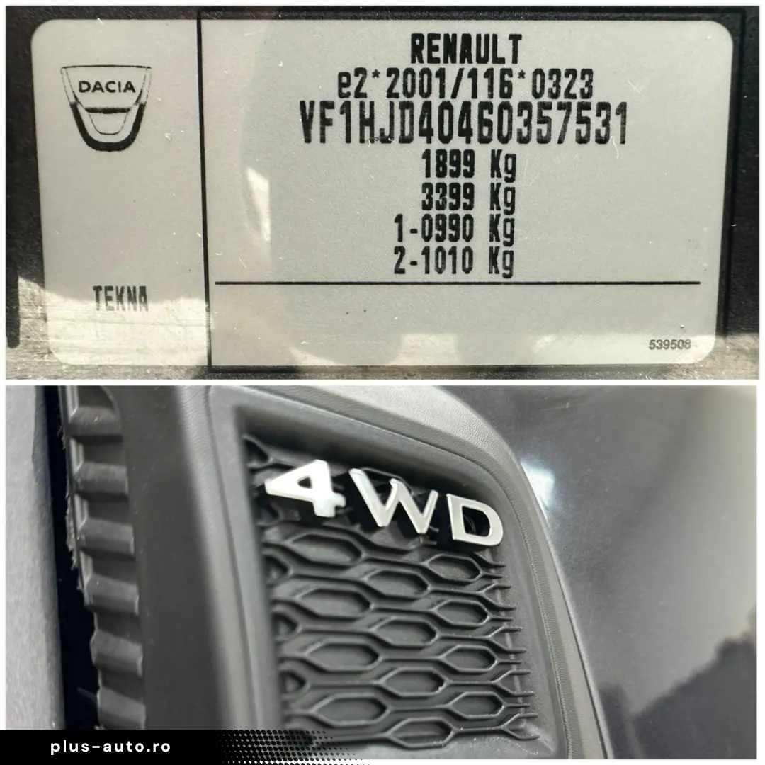 Dacia Duster Diesel 1.5 2018 Manuala