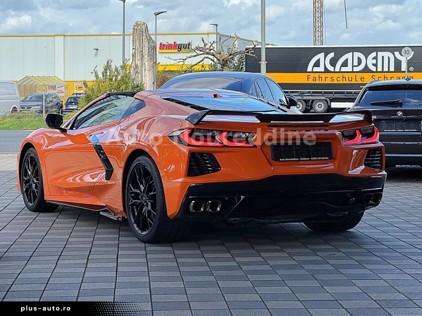 Corvette C8 6.2 V8 Stingray 3LT Coupe Targa  German Full