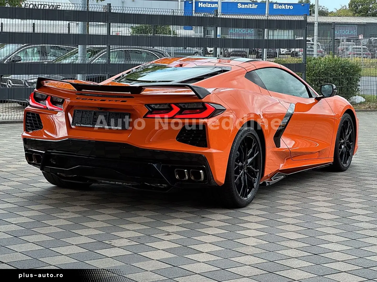 Corvette C8 6.2 V8 Stingray 3LT Coupe Targa  German Full