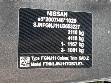 NISSAN QASHQAI 4X4  FAB 10-2019   1.7 DIESEL 150 CP  EURO 6