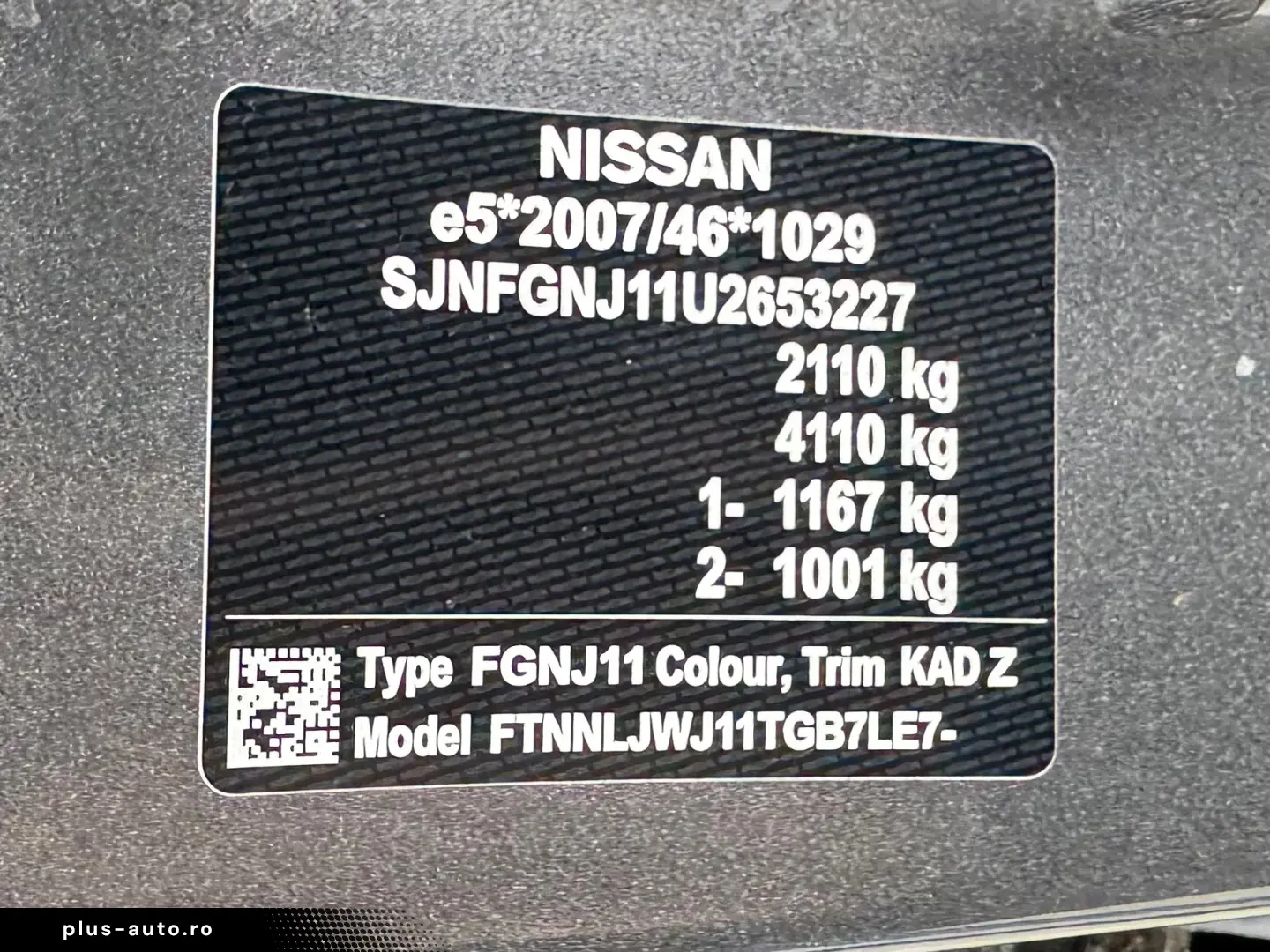 NISSAN QASHQAI 4X4  FAB 10-2019   1.7 DIESEL 150 CP  EURO 6