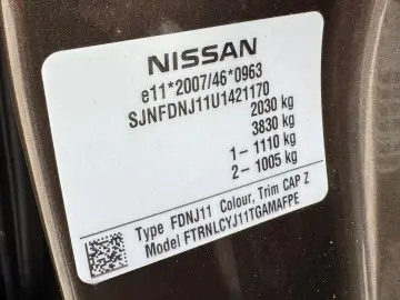 NISSAN QASHQAI 4X4  FAB 06-2015  1.6 dCI 131 CP  EURO 6