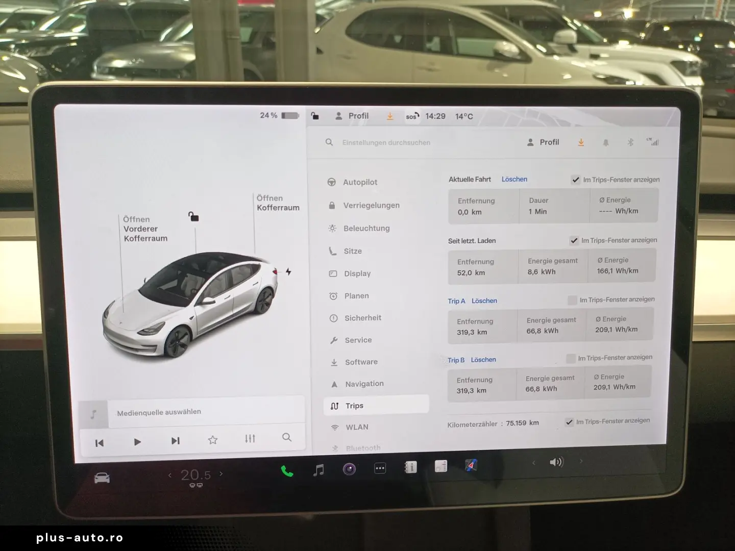 TESLA Model 3 RWD LED Navi Kamera Leder Sitzheiz