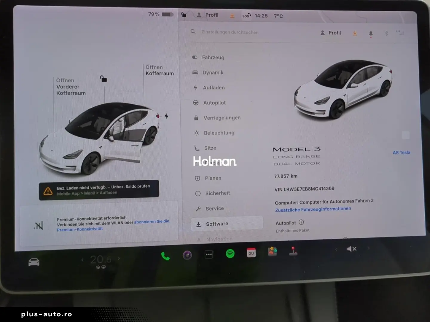 TESLA Model 3 Long Range 79 kWh Facelift Dual Motor A.