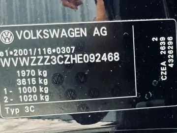 VW Passat B8   1.4 TSI 150cp  Euro6  Fab 01-2017