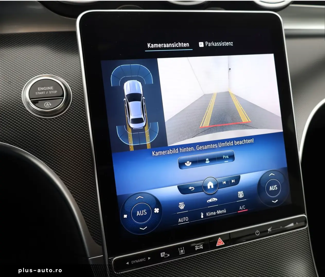 Mercedes-Benz C 200 d AMG NIGHT HEADUP