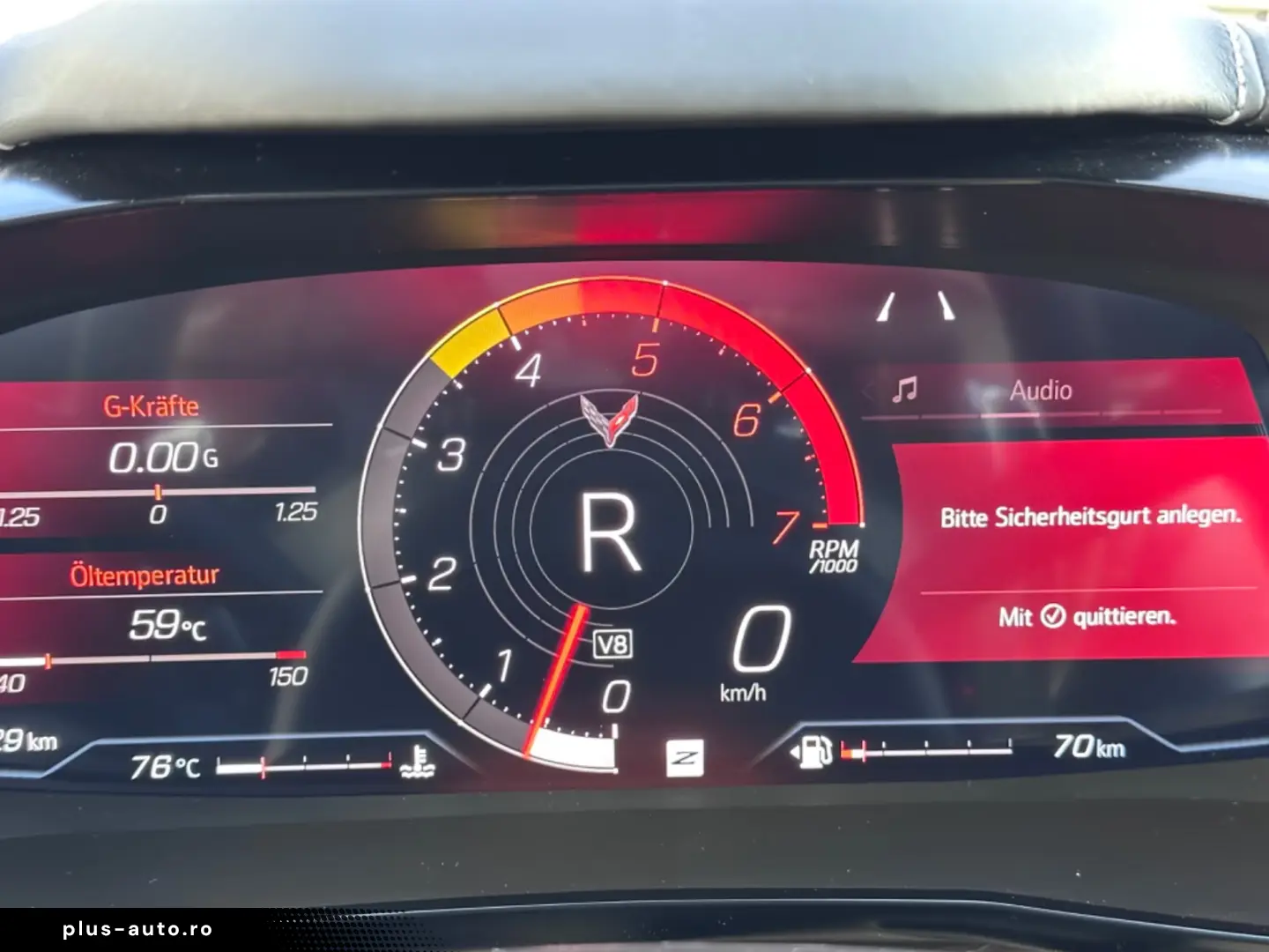 Corvette C8 3LT EU FRONT LIFT SUEDE INTERIOR CARBON FLASH