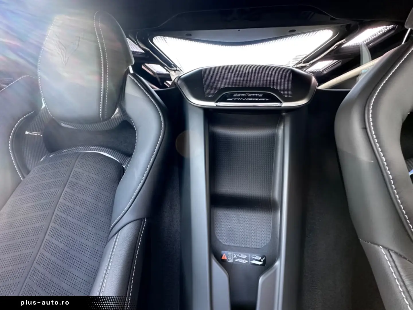 Corvette C8 3LT EU FRONT LIFT SUEDE INTERIOR CARBON FLASH