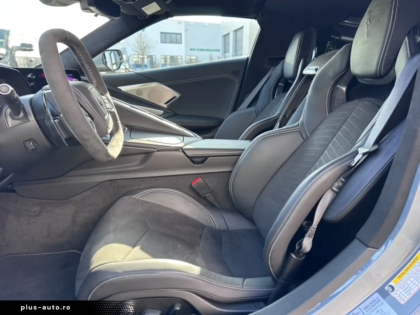 Corvette C8 3LT EU FRONT LIFT SUEDE INTERIOR CARBON FLASH