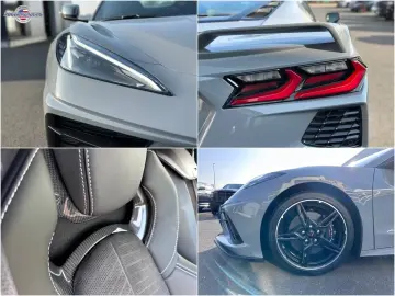 Corvette C8 3LT EU FRONT LIFT SUEDE INTERIOR CARBON FLASH