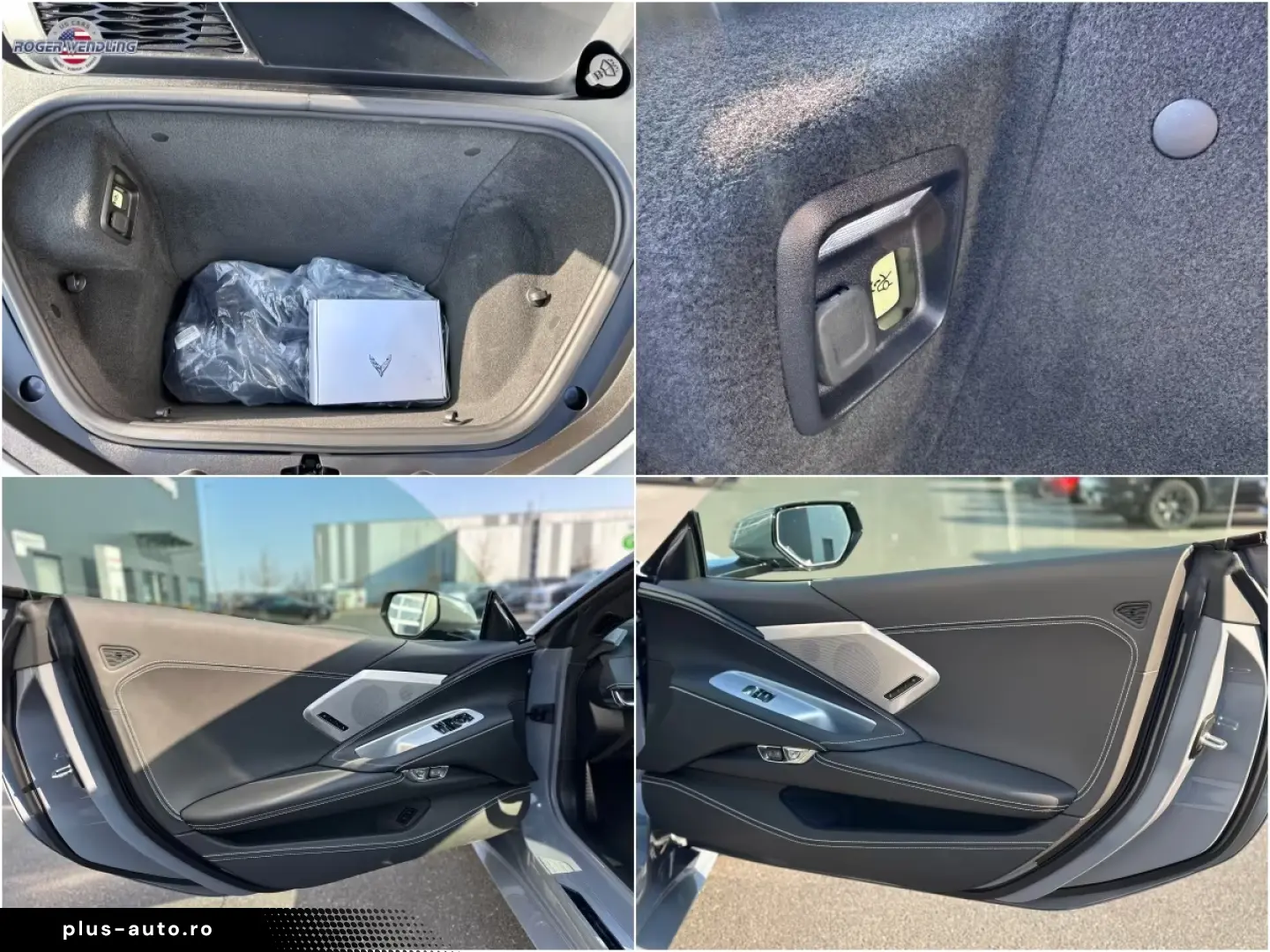 Corvette C8 3LT EU FRONT LIFT SUEDE INTERIOR CARBON FLASH