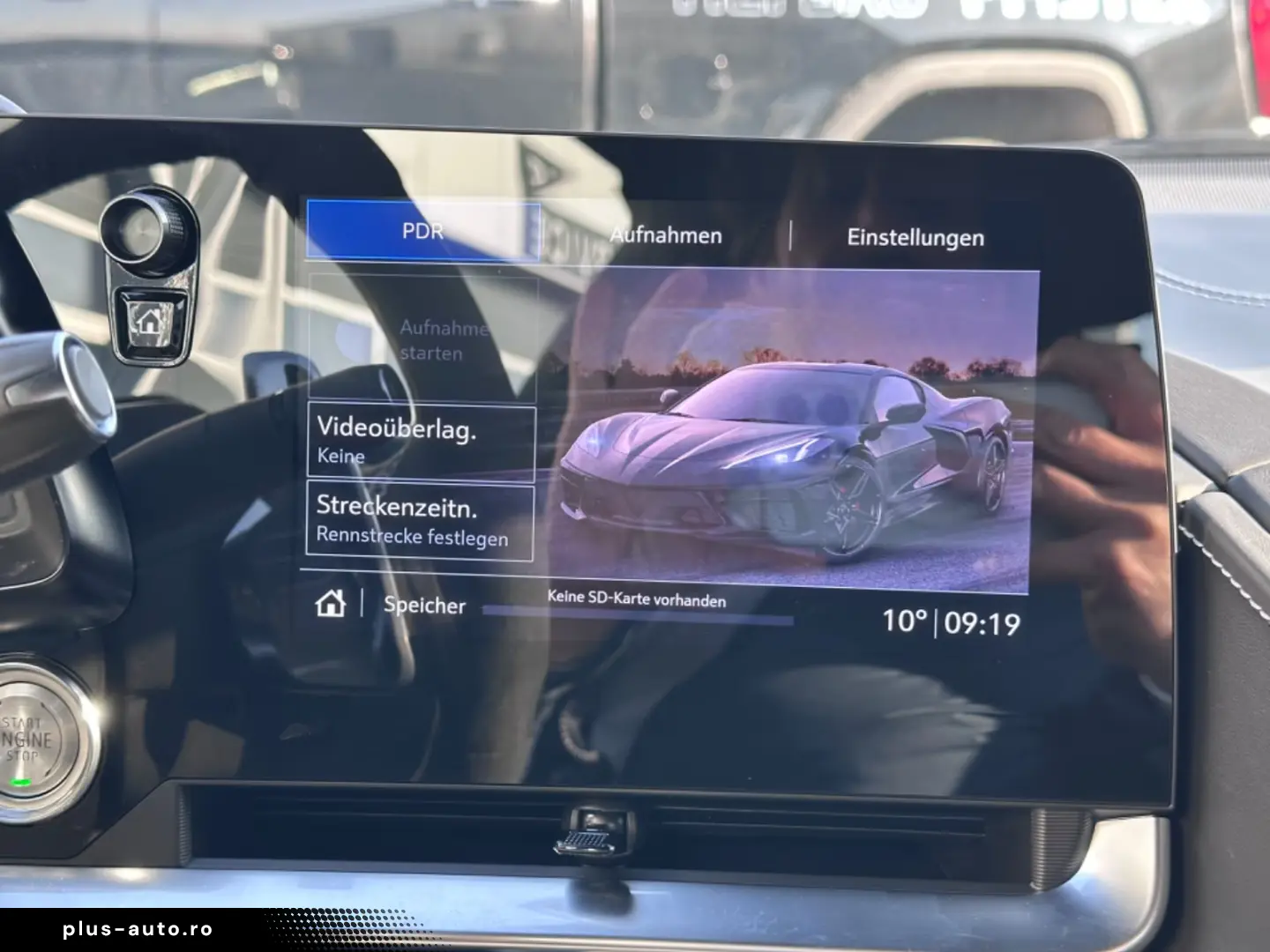 Corvette C8 3LT EU FRONT LIFT SUEDE INTERIOR CARBON FLASH