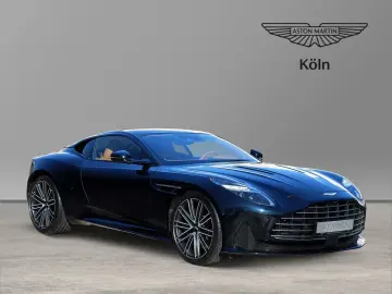 ASTON MARTIN DB12 Ultramarine Black   Oxford Tan
