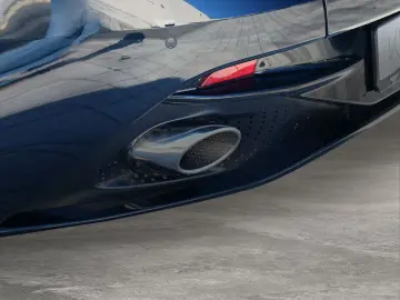 ASTON MARTIN DB12 Ultramarine Black   Oxford Tan