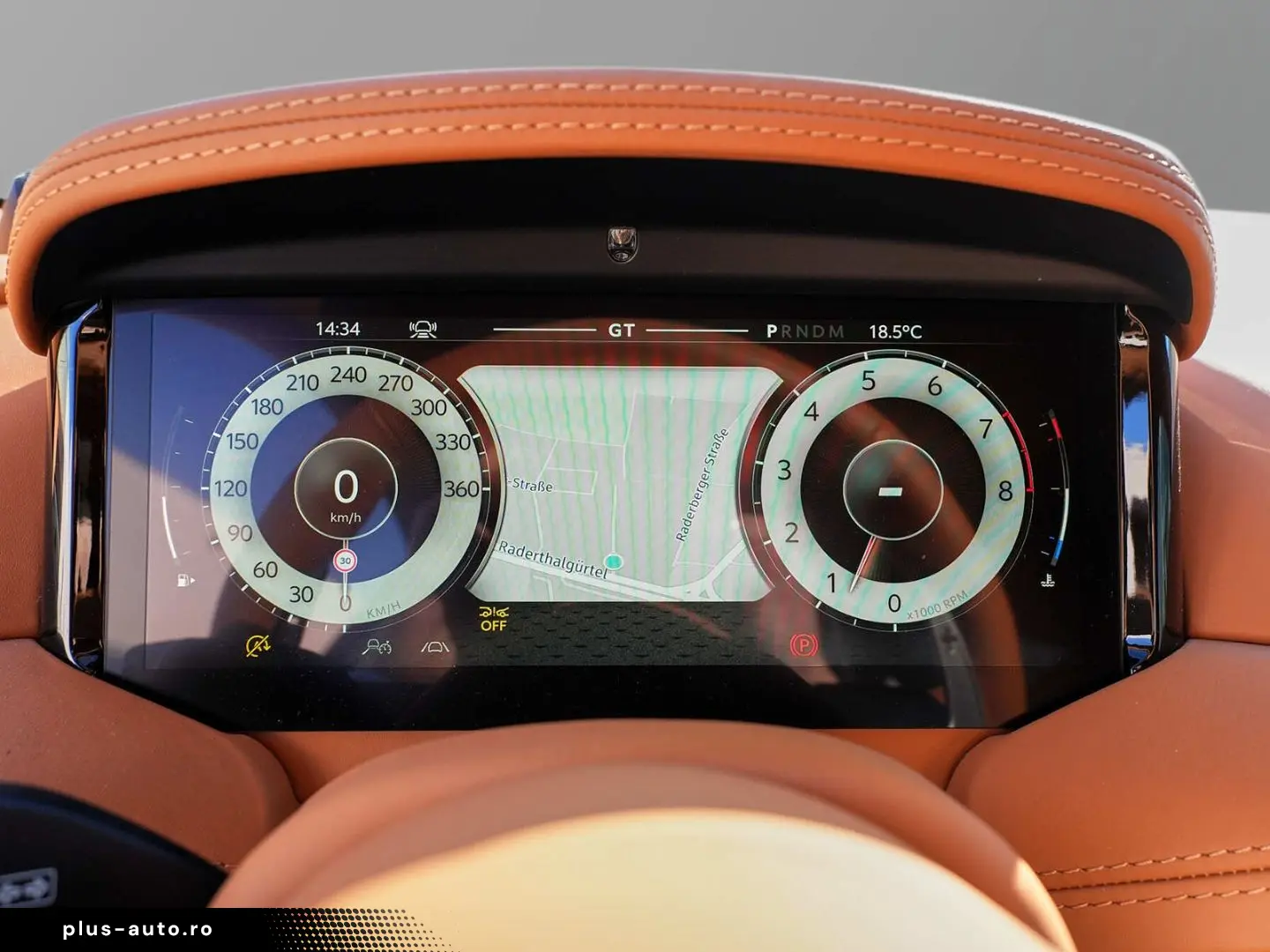 ASTON MARTIN DB12 Ultramarine Black   Oxford Tan