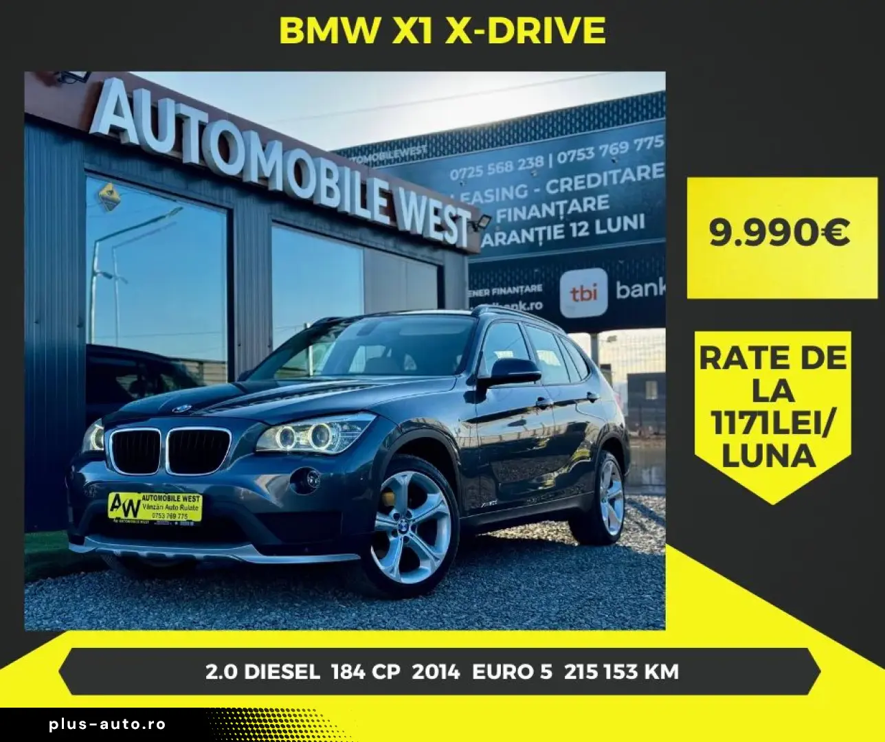 Bmw X1 Gen-E84-2009-2015