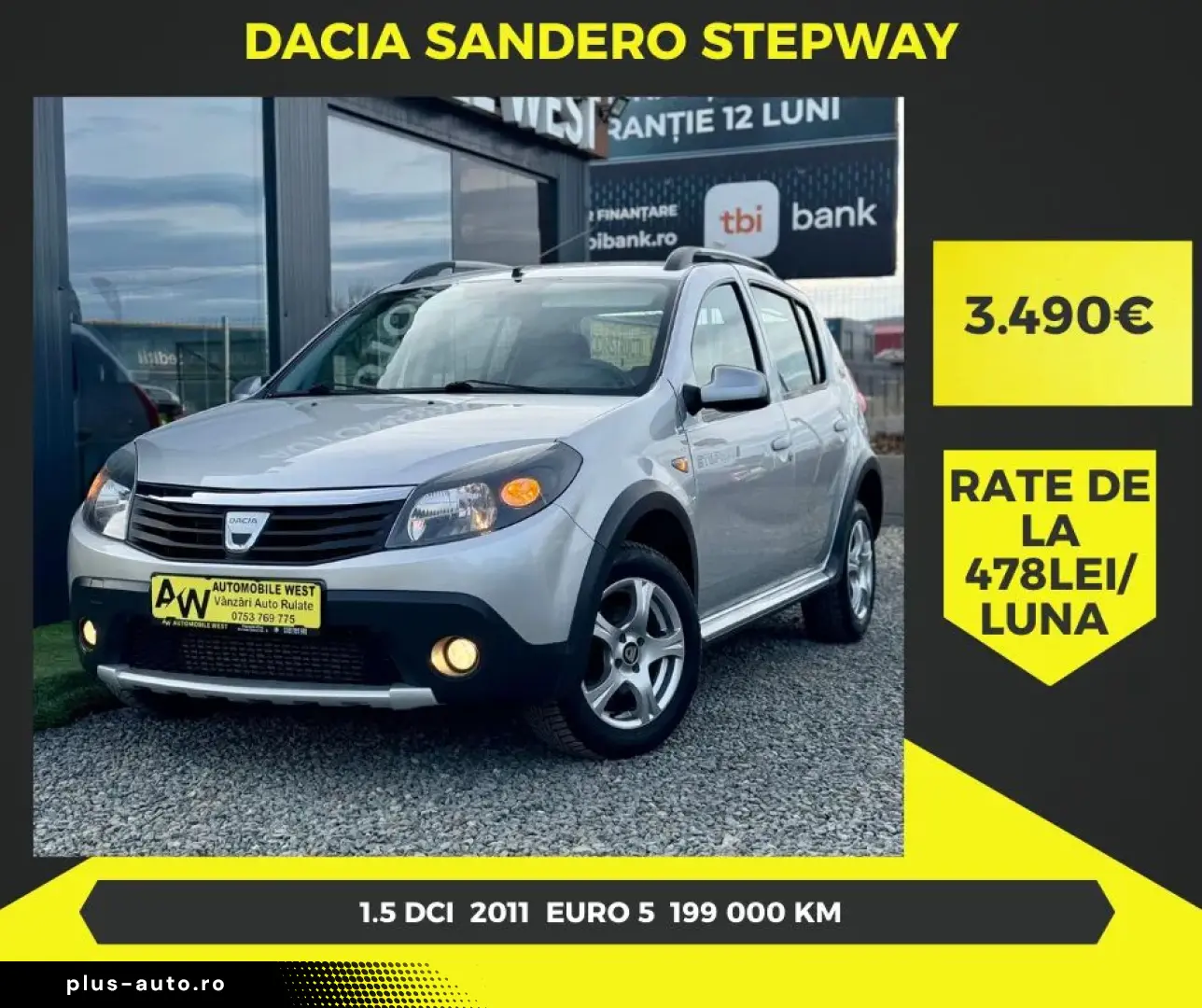 Dacia Sandero-Stepway Gen-I-2009-2012