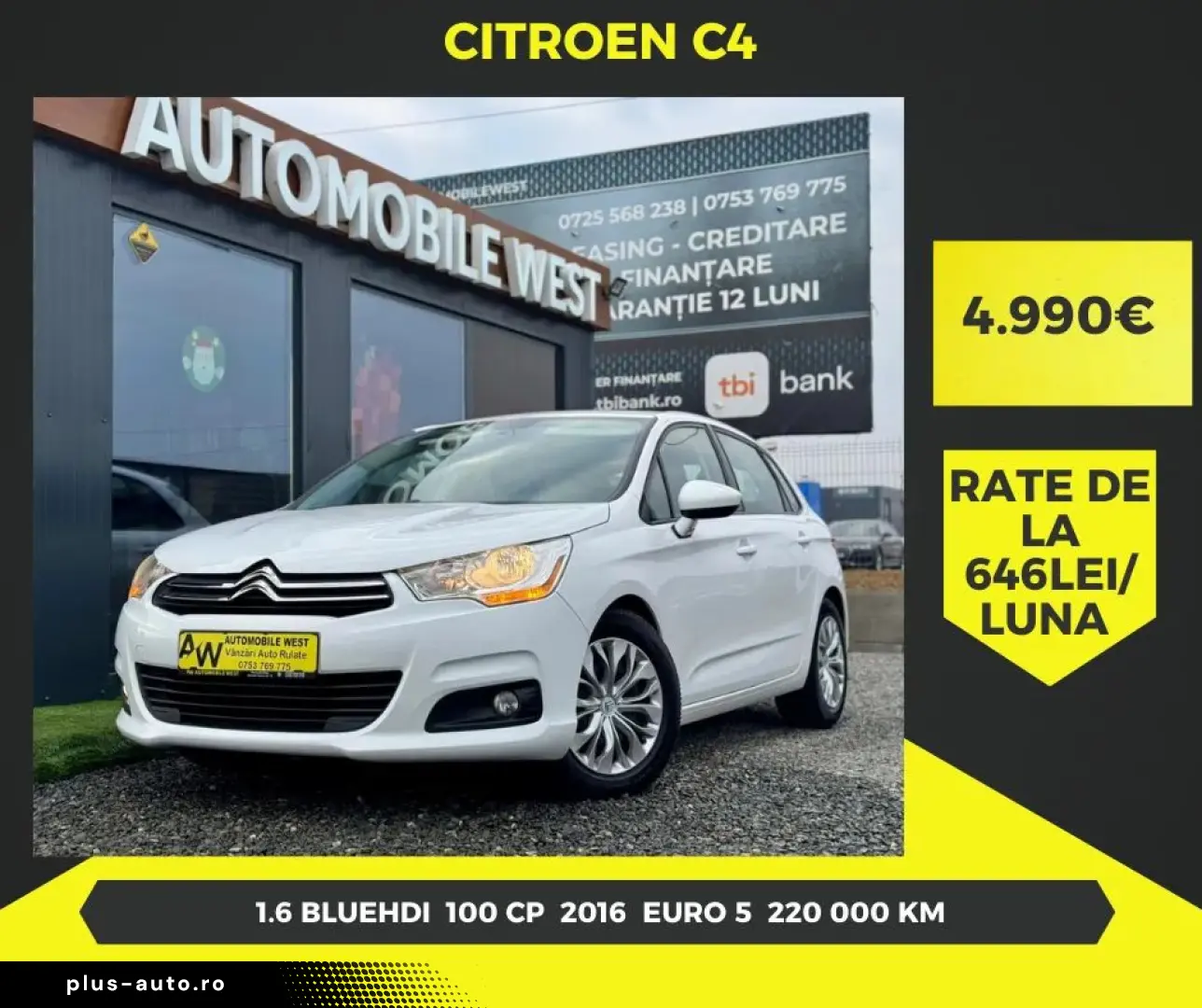 Citroen C4 Gen-Ii-2010-2018
